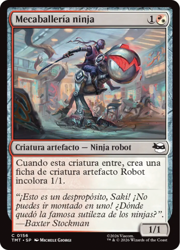 Mecaballería ninja - 0156 - (Español)
