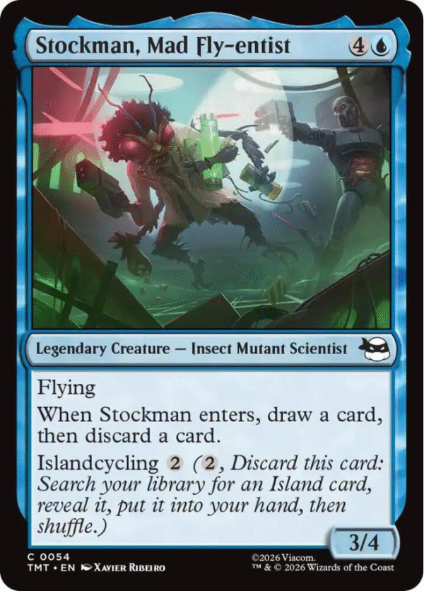 Stockman, Mad Fly-entist - 0054 - Teenage Mutant Ninja Turtles (TMT)