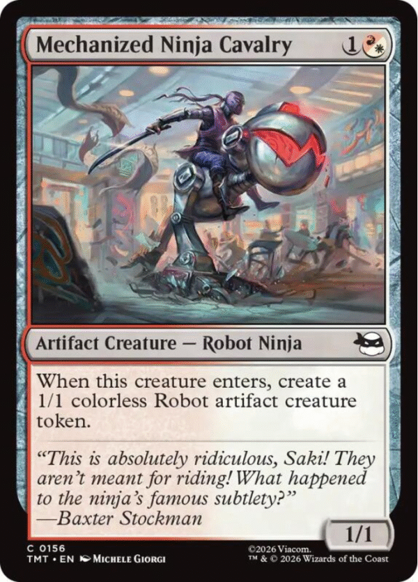 Mechanized Ninja Cavalry - 0037 - Teenage Mutant Ninja Turtles (TMT)