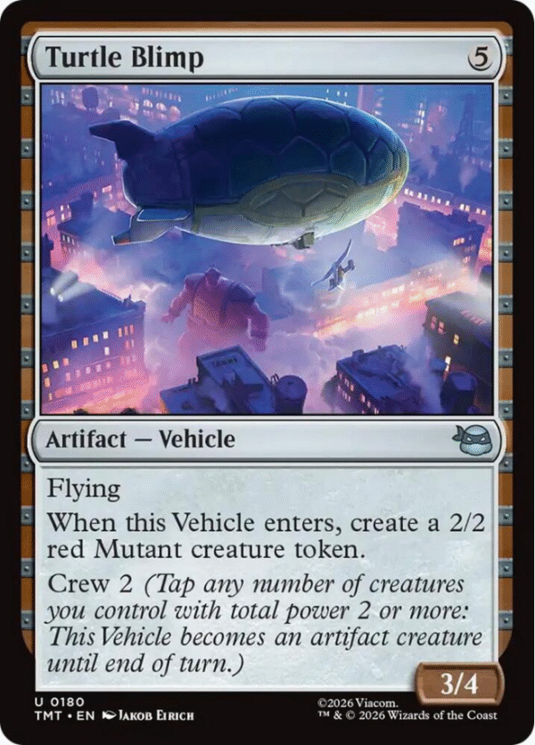 Turtle Blimp - 0180 - Teenage Mutant Ninja Turtles (TMT)