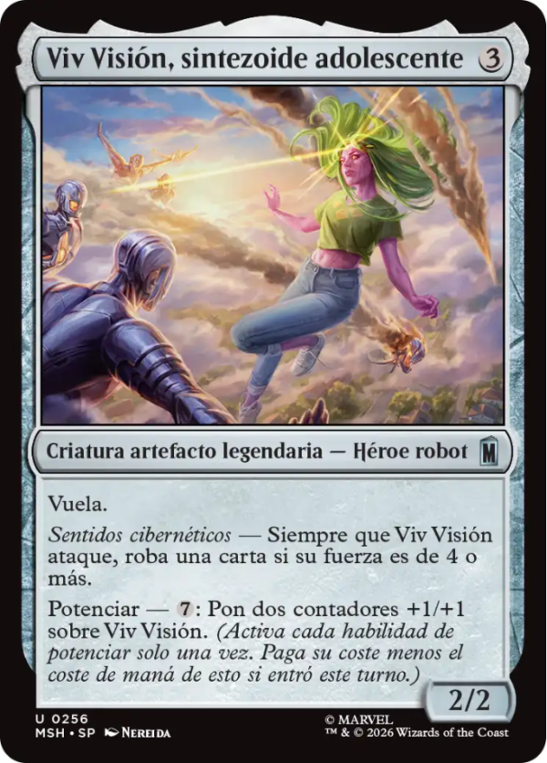 Viv Visión, sintezoide adolescente - 0056 - (Español)