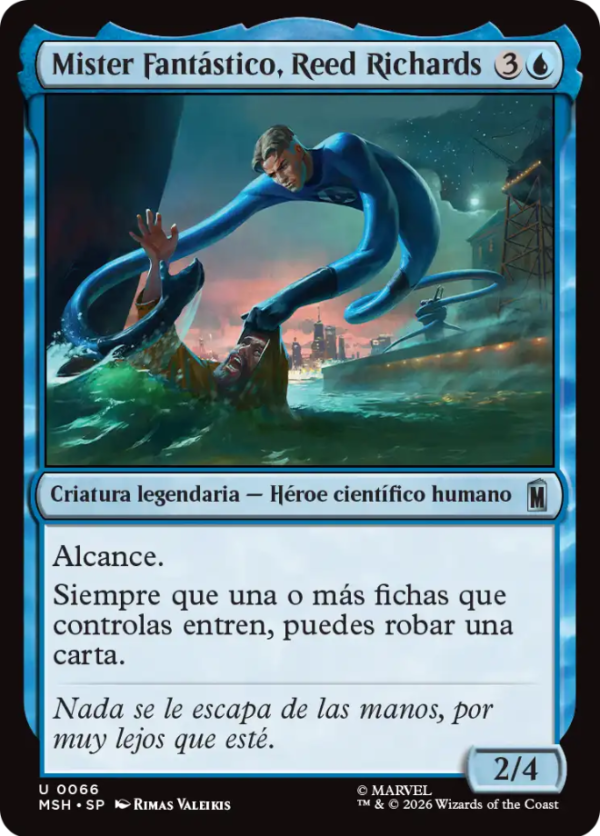 Mister Fantásticos Reed Richards - 0066 - (Español)