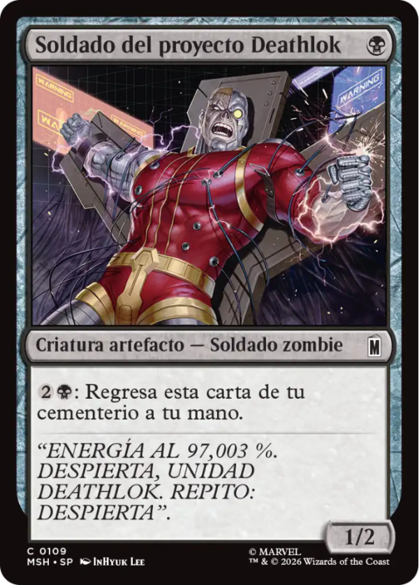 Soldado del proyecto Deathlok - 0109 - (Español)