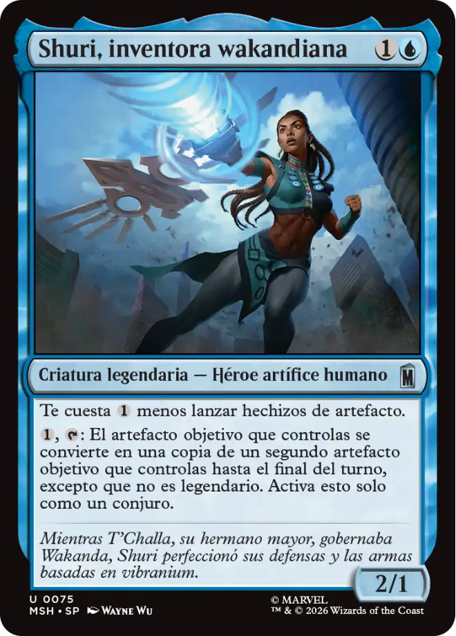 shuri, invetadora wakandiana - 0075 - (Español)