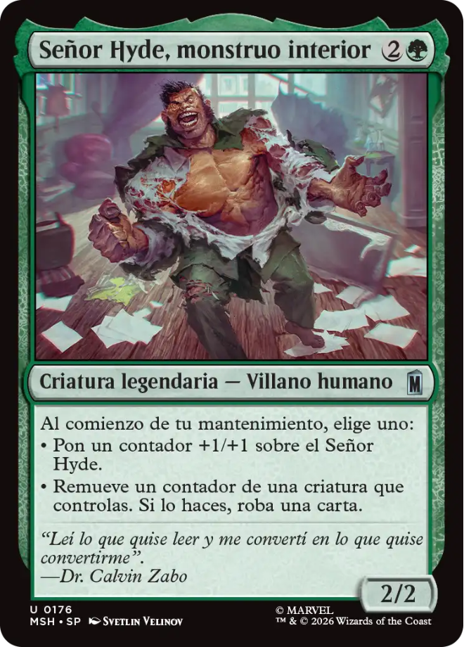 Señor Hyde, monstruo interior - 0176 -  Marvel Super Heroes