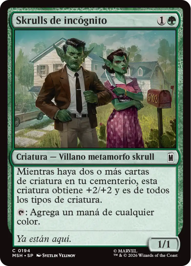 Skrulls de incógnito - 0194 -  Marvel Super Heroes