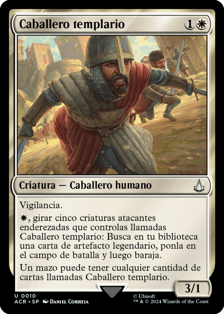 Caballero Templario - Assasind Creed - U0010